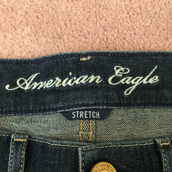 American Eagle High Waisted Stretch Jean Shorts - Picture 3 of 3